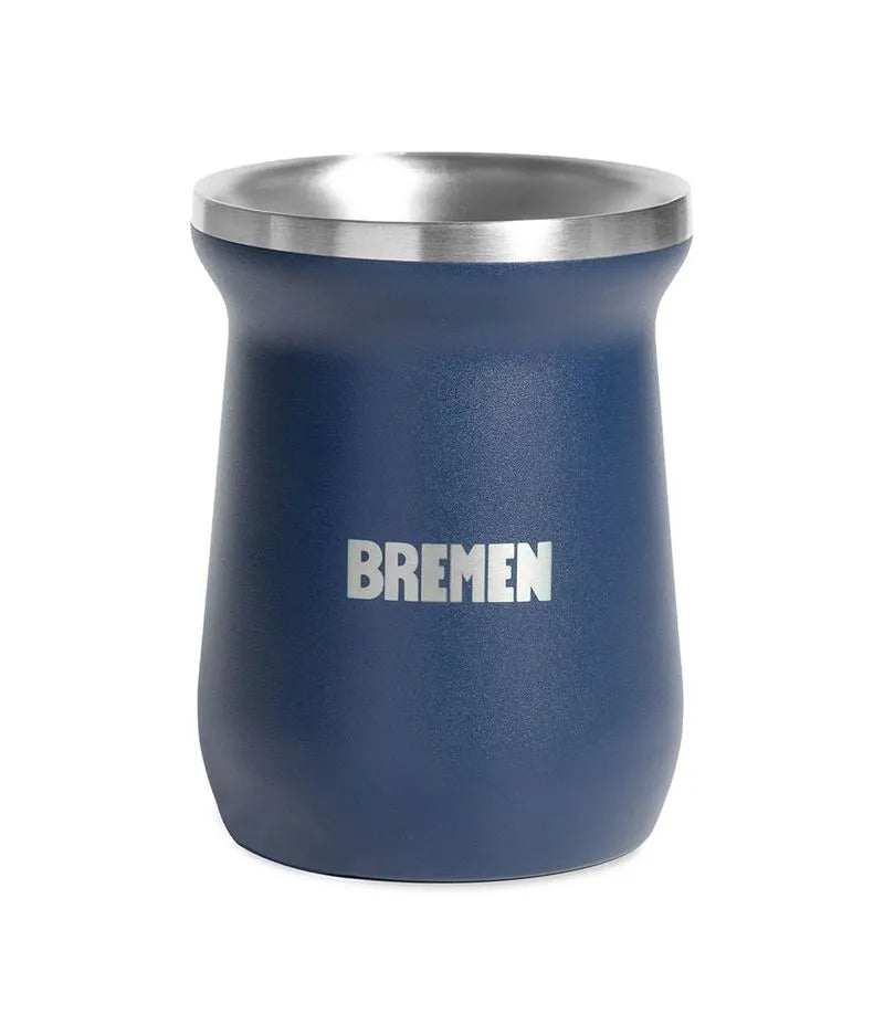 MATE ACERO INOXIDABLE 180ml Color AZUL BREMEN®