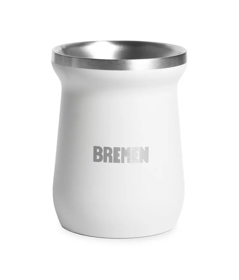 MATE ACERO INOXIDABLE 180ml Color GRIS BREMEN®